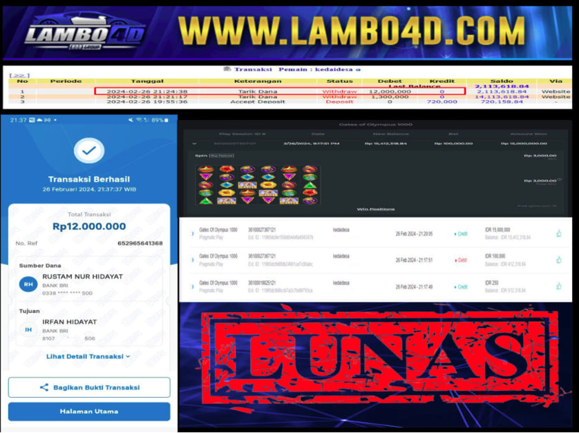 Prediksi LAMBO4D