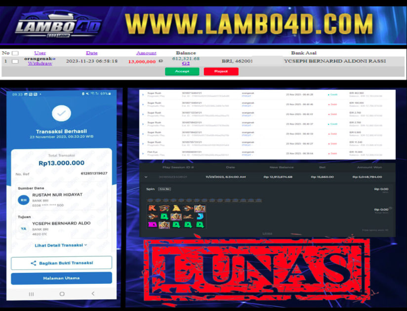 Prediksi LAMBO4D